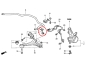 Preview: Koppelstangen verstärkt VA Honda Civic Type-R EP3 01-05