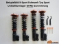 Preview: K-Sport Gewindefahrwerk Sport Toyota Celica T18 89-94 2WD