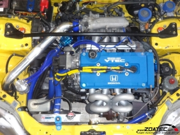 Turbokit Honda Civic EG6/EG9/ CRX EG2 con CH-omologazione