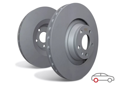 EBC Bremsscheiben HA Honda S2000 AP1 99-09