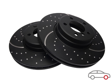 EBC disques de frein sport AV Honda Civic / CRX 90-00
