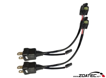Adattatore per cavo faro H4 a H7/HB3