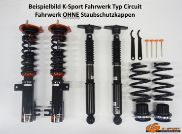 K-Sport Gewindefahrwerk Circuit BMW 3er E46 RWD 98-07