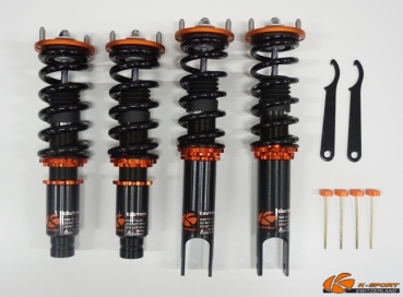 K-Sport combiné fileté Street Honda Civic EC ED EE 90-92, CRX ED9 EE8 90-92, Shuttle EE4 88-91 AR Fixation de fourche