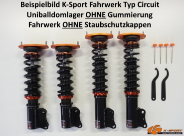 K-Sport combiné fileté Circuit Lancia Delta HF Integrale 87-91 support d'axe 28.3mm