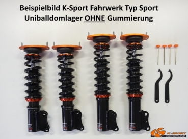 K-Sport combiné fileté Sport Lancia Delta HF Integrale 87-91 support d'axe 28.3mm