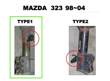 K-Sport combiné fileté Sport Mazda 323F 323S 98-04 1