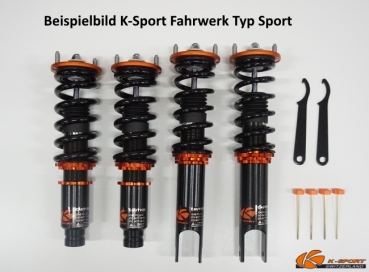 K-Sport Gewindefahrwerk Sport Nissan Skyline 2WD R34 98-02 HA Gabelbefestigung