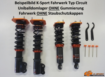 K-Sport Gewindefahrwerk Circuit Toyota Starlet P7/P8/P9 84-99