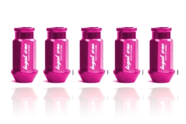 Legal One Lug Nuts Kugelbund M12x1.5 pink