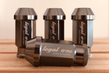 Legal One Lug Nuts Conico M12x1.25 argento