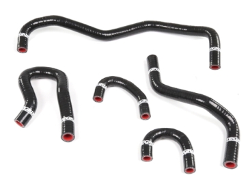 Durites liquide refroidissement silicone noir 5 pièces Honda Integra Type-R DC2