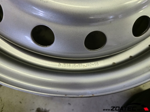 Jante acier nouvelle Honda Civic VTI MB6 / MC2 98-01