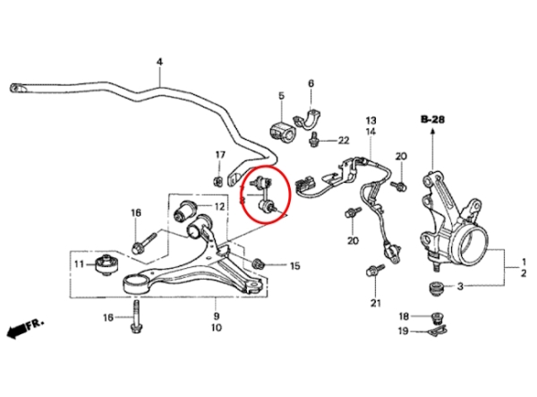 Hardrace Koppelstangen VA Honda Civic Type-R EP3 01-05