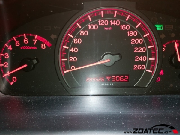 Tachimetro Honda Accord Tourer CM2 03-05 289'562km