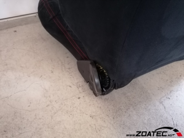 Recaro DC2 Fahrersitz schwarz gebraucht (7839)