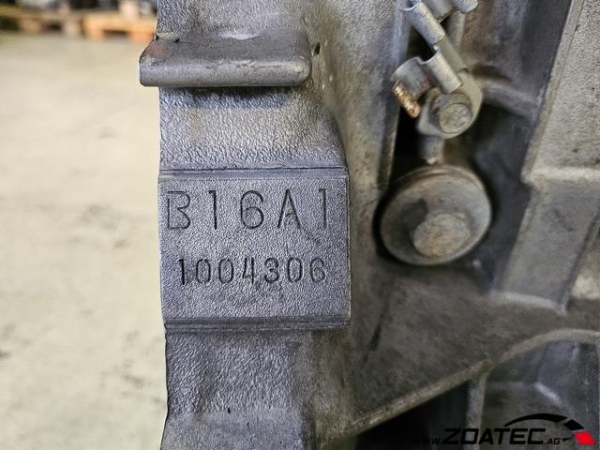 B16A1 motore appena rivisto
