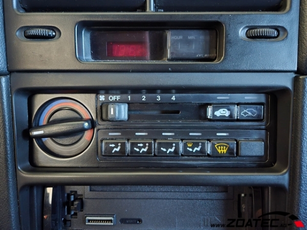 Contrôle du chauffage et du ventilateur Honda CRX ED9 / EE8 88-92