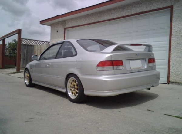 Spoiler posteriore Type-R Style Civic EK/EJ Coupé/Berlina