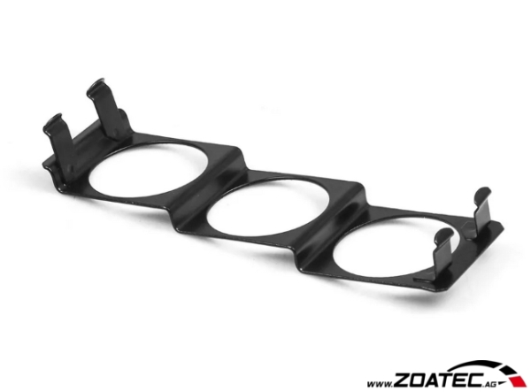 DIN-slot Supporto 3x calibri ø52mm