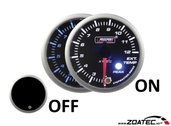 Prosport Performance Premium Smoke temperatura scarico