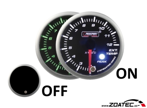 Prosport Performance Premium Smoke temperatura scarico