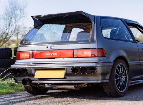 Aileron arrière Chagespeed-Style Honda Civic EC / ED / EE 88-92