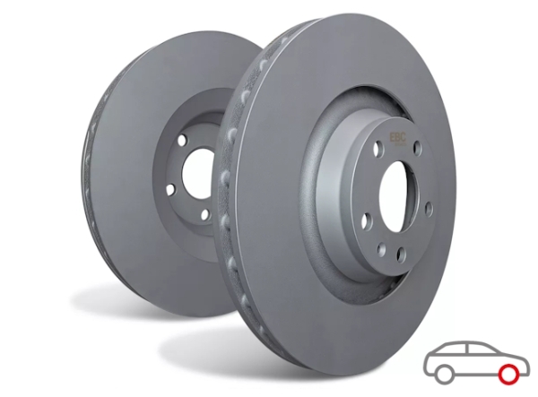 EBC Bremsscheiben VA Honda Civic / CRX 90-00