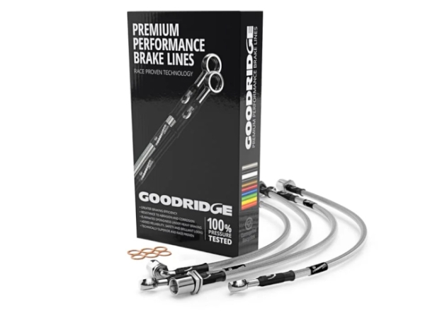 Goodridge conduites de frein tressées acier Honda Civic EG 92-95