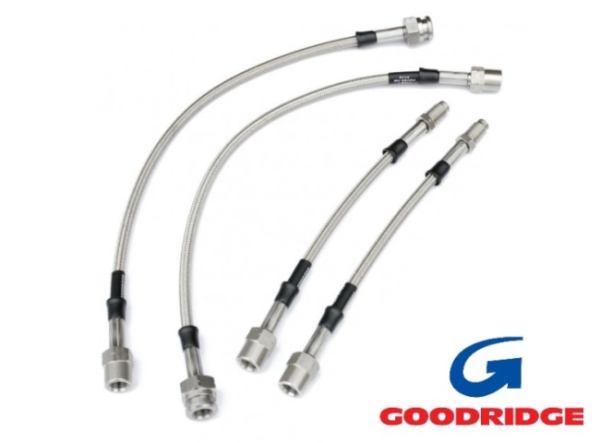 Goodridge conduites de frein tressées acier Honda Civic EG 92-95