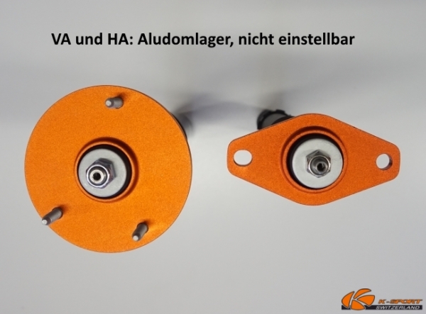 K-Sport assetti a ghiera Street Chrysler 300C 2WD 04-10 Dodge Charger + Challenger 2WD 05-10