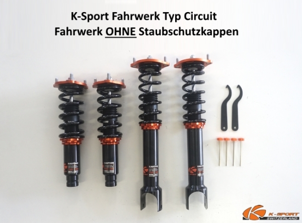 K-Sport Gewindefahrwerk Circuit Honda Prelude BB 97-01