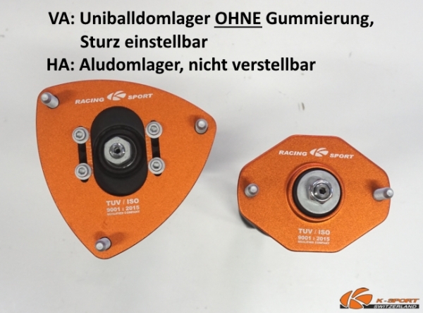 K-Sport Gewindefahrwerk Sport Mitsubishi Lancer Evolution Evo 4/5/6 97-01