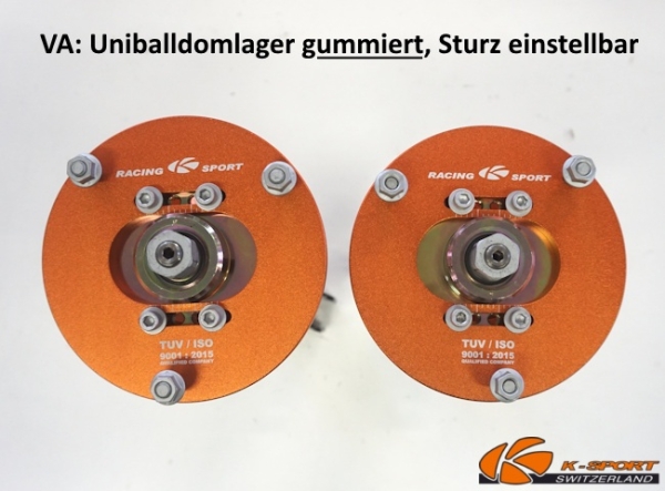 K-Sport assetti a ghiera Street Saab 9-3 02-11 Berlina e Cabrio