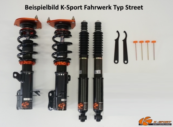 K-Sport assetti a ghiera Street Volvo S60 / V60 da 18