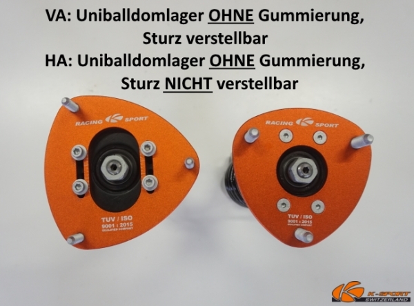 K-Sport assetti a ghiera Circuit Toyota MR2 W3 99-07