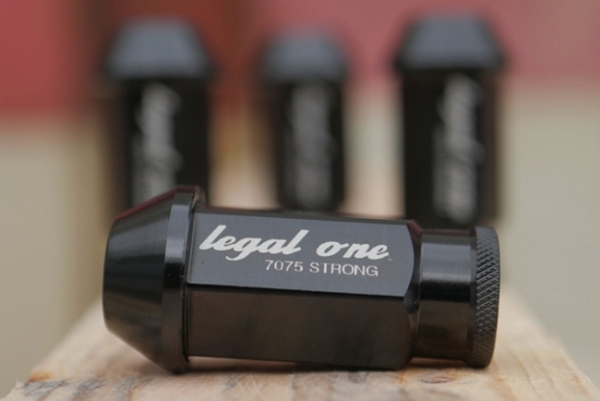 Legal One Lug Nuts Sferico M12x1.5 nero