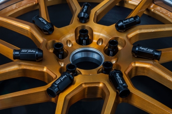 Legal One Lug Nuts Sferico M12x1.5 nero