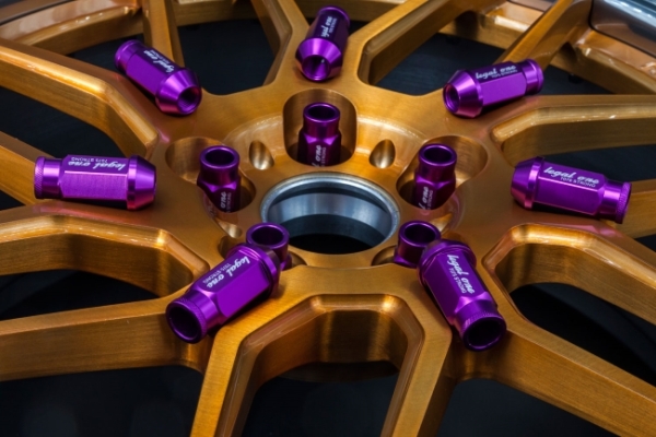 Legal One Lug Nuts Conico M12x1.25 viola