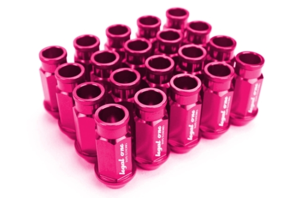 Legal One Lug Nuts Conico M12x1.25 rosa