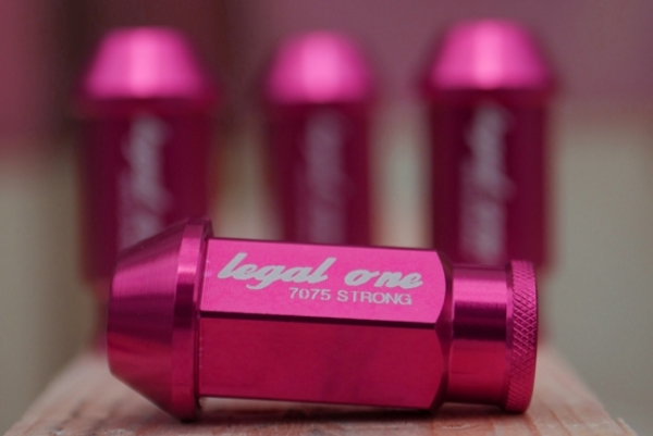 Legal One Lug Nuts Conico M12x1.25 rosa