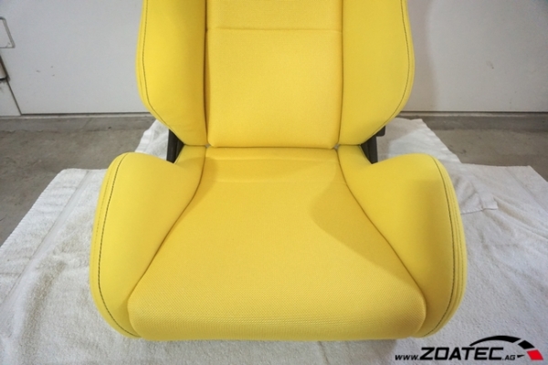 Integra Type-R DC2 Recaro Sièges retapissés jaune