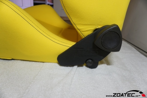 Integra Type-R DC2 Recaro Sièges retapissés jaune