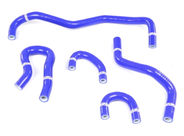 Silikon Kühlmittelschläuche blau 5-teilig Honda Integra Type-R DC2