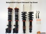 K-Sport assetti a ghiera Street Seat Ibiza 6K Facelift Cordoba 6K Facelift 99-02 ANT Supporto ammortizzatore superiore con 3 viti, POS completa gamba dell'ammortizzatore